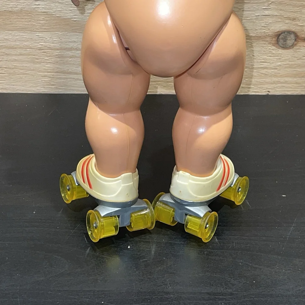 Mattel 1980’s Baby Skates 15”‎ Doll Great Condition - No Clothes - Tested Works!